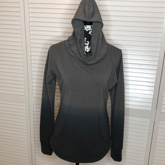 CALIA by Carrie Underwood Tops - Calia Ombré Cowl Neck Hoodie XS